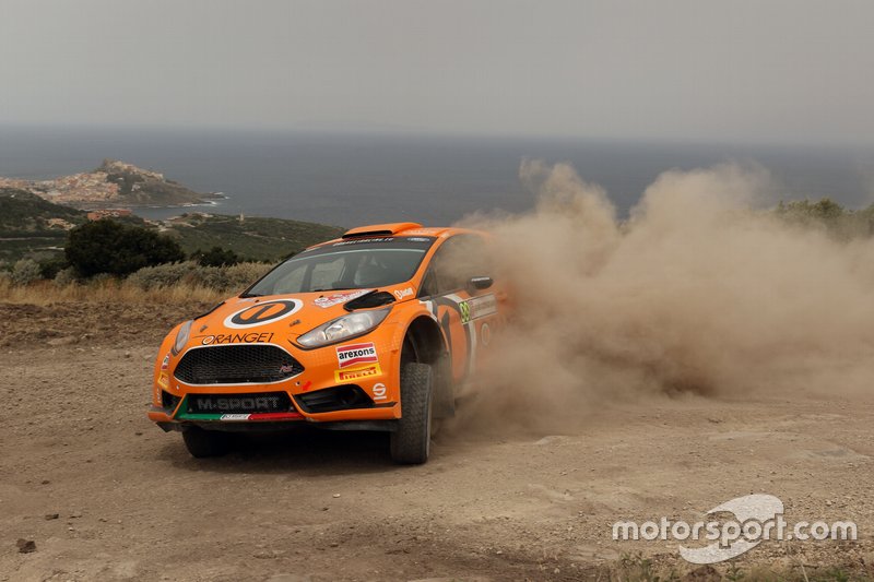 Simone Campedelli, Tania Canton, Ford Fiesta R5, Orange1 M-Sport Rally Team