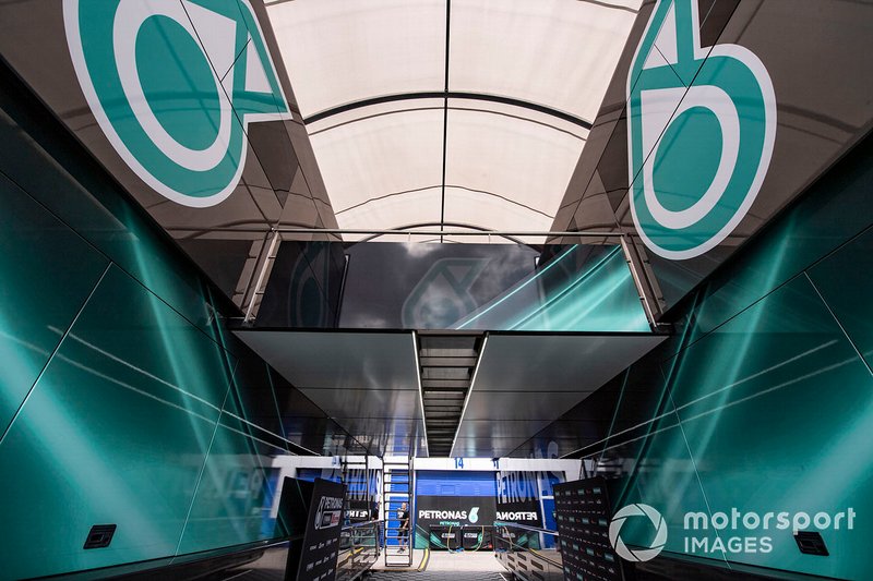Petronas Yamaha SRT motorhome