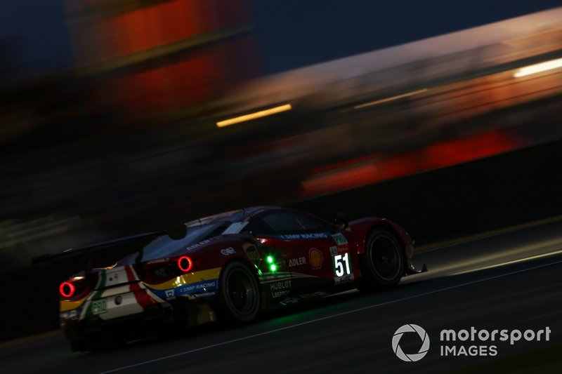 #51 AF Corse Ferrari 488 GTE EVO: Alessandro Pier Guidi, James Calado, Daniel Serra