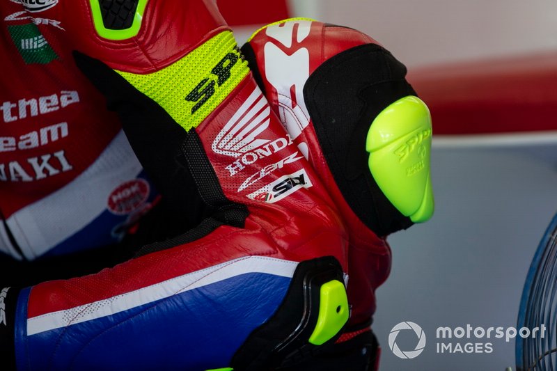 Leon Camier, Honda WSBK Team leathers