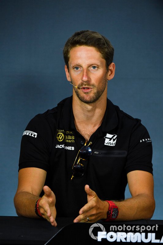 Romain Grosjean, Haas F1 inPress Conference