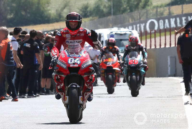 Il terzo classificato Andrea Dovizioso, Ducati Team