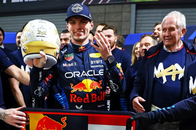 Champion du monde des conducteurs Max Verstappen, Red Bull Racing