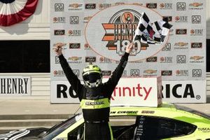 Race Winner Austin Cindric, Team Penske, Ford Mustang