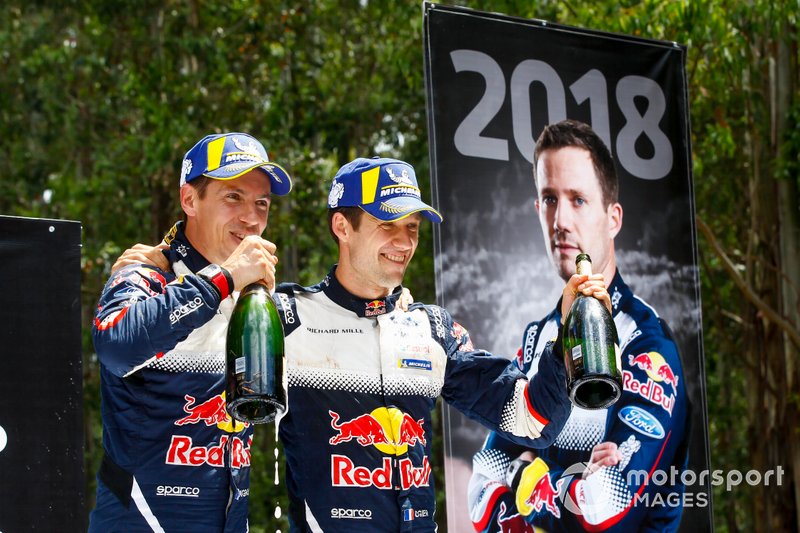 Sébastien Ogier et Julien Ingrassia, M-Sport Ford, Ford Fiesta WRC 2018, Champions du monde