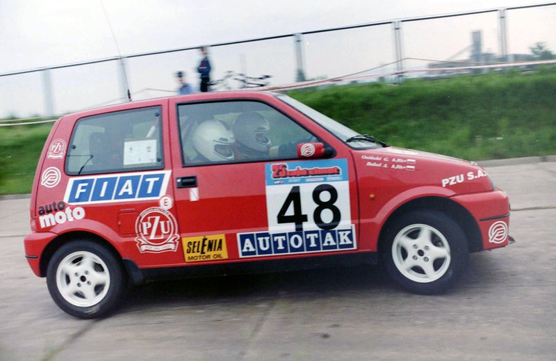 Aleksander Bubel, Grzegorz Osiński, Fiat Cinquecento Sporting