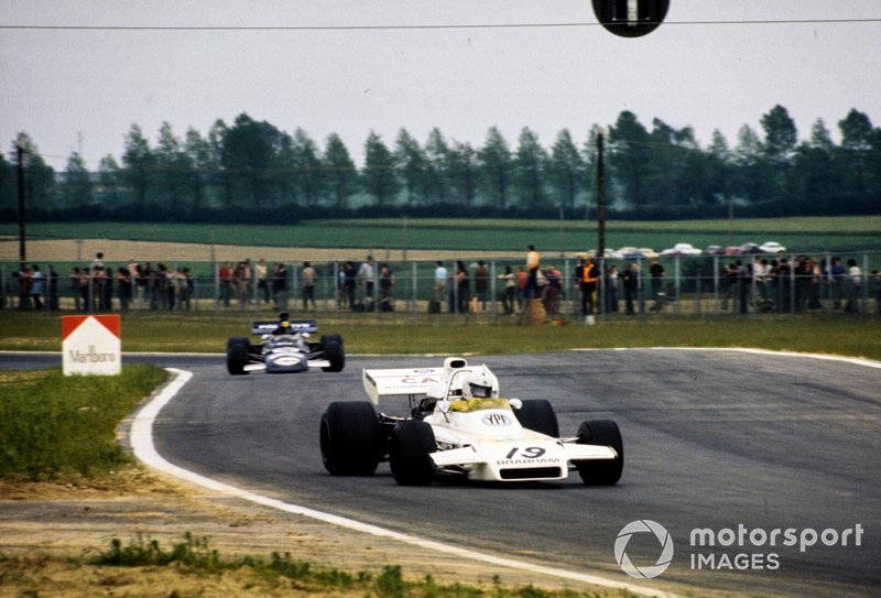 Carlos Reutemann, Brabham BT37 Ford precede Carlos Pace, March 711 Ford
