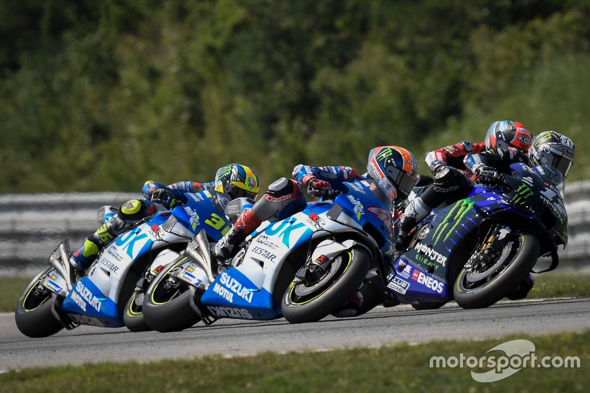 Maverick Vinales, Yamaha Factory Racing, Danilo Petrucci, Ducati Team, Alex Rins, Team Suzuki MotoGP, Joan Mir, Team Suzuki MotoGP