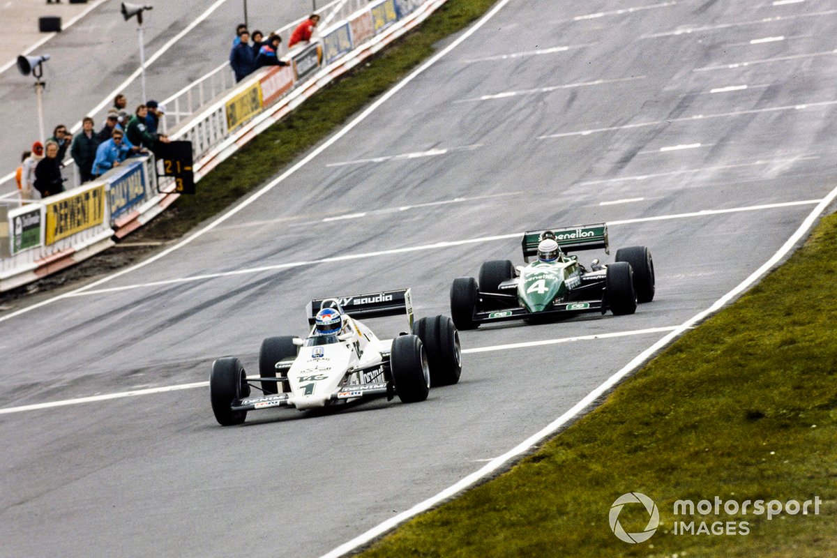 Keke Rosberg, Williams FW08C, Danny Sullivan, Tyrrell 011