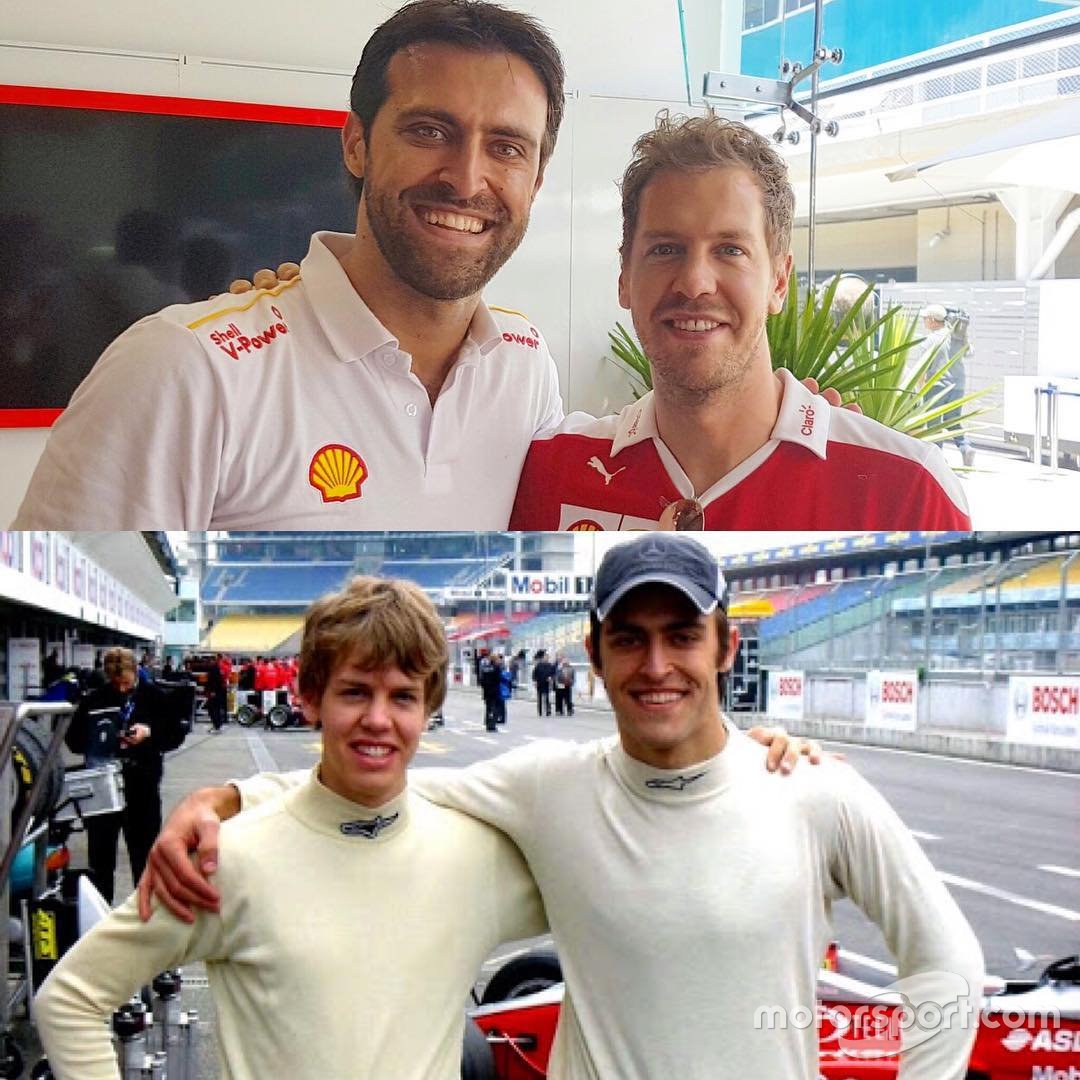 Átila Abreu e Sebastian Vettel
