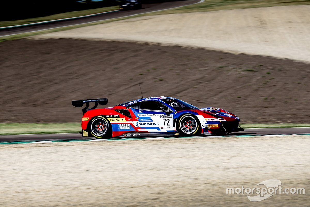 #72 SMP Racing Ferrari 488 GT3: Sergey Sirotkin, Davide Rigon, Miguel Molina