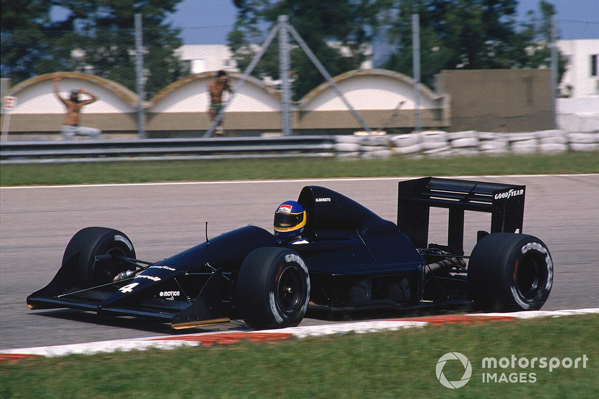 Michele Alboreto, Tyrrell 017B Ford