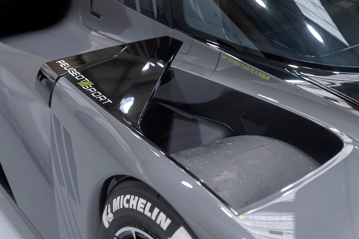 Detalle del Peugeot Hypercar 9X8