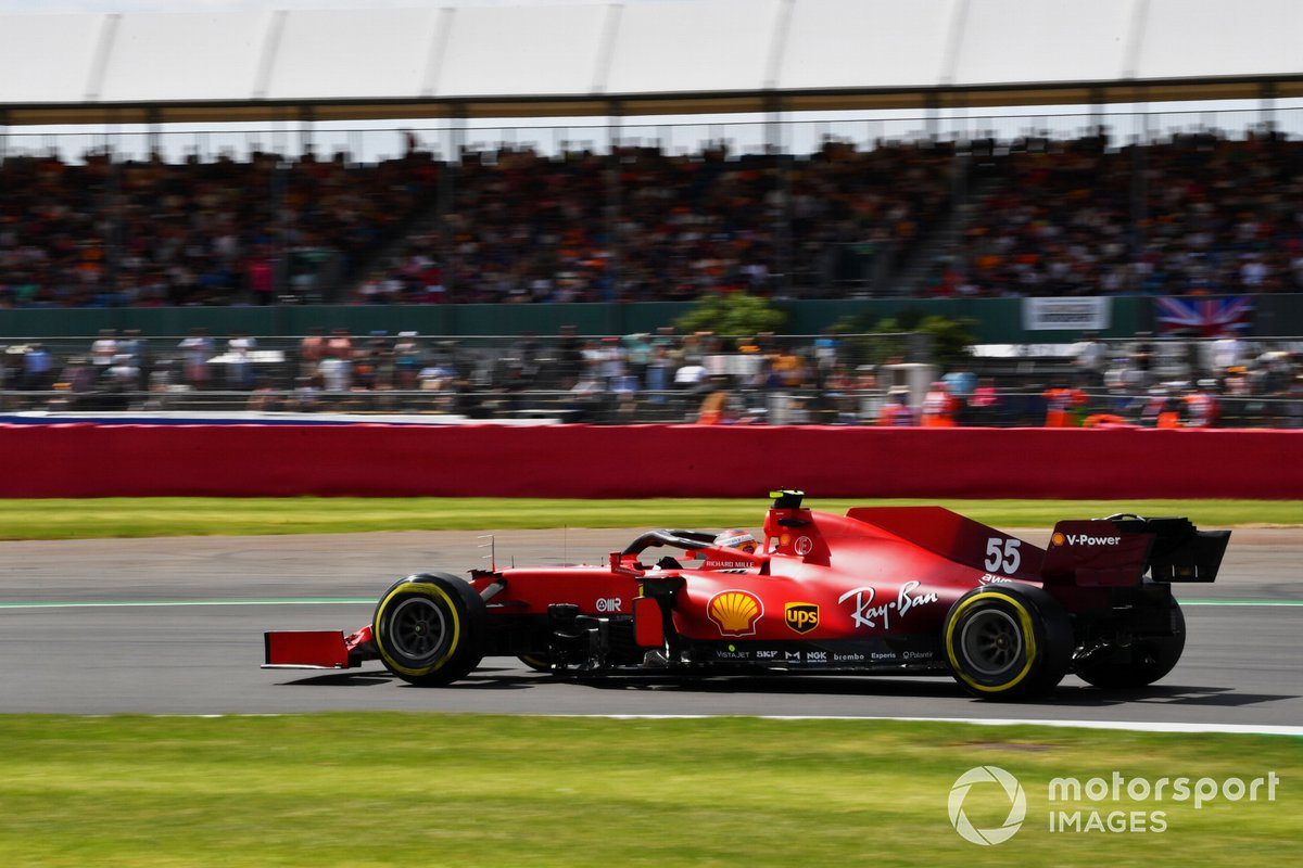 Carlos Sainz Jr., Ferrari SF21