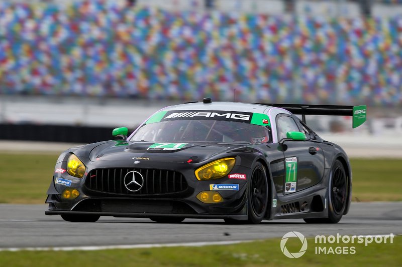 #71 P1 Motorsports Mercedes-AMG GT3, GTD: Maximilian Buhk, Fabian Schiller, Dominik Baumann, JC Perez