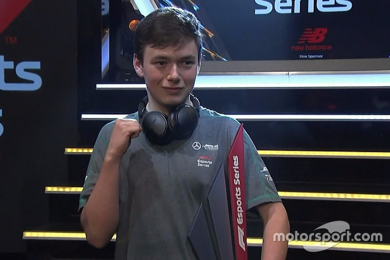 F1 eSports: Brendon Leigh, Mercedes F1 eSports