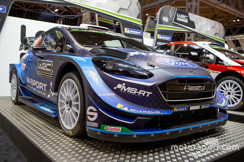 La Ford Fiesta WRC M-Sport di Elfyn Evans e Scott Martin