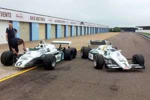 Williams FW08B (6 wheel) and FW08C (4 wheel)