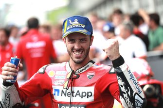 Il vincitore della gara Andrea Dovizioso, Ducati Team