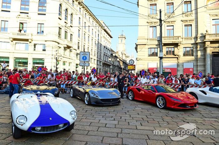 Modelos esportivos de rua da Ferrari