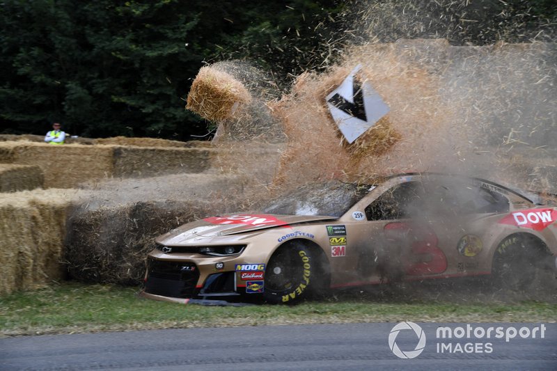 Accidente del Chevrolet Camaro Andy Pietree