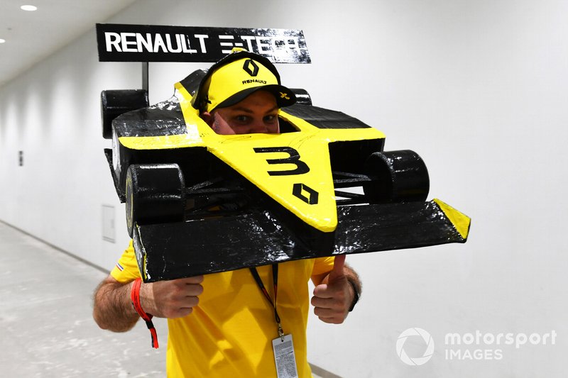 Un fan de Renault F1 Team