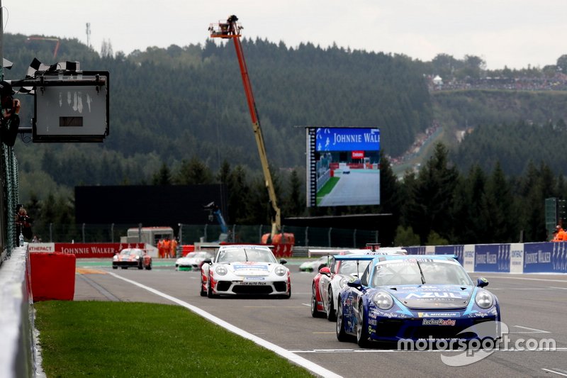 Il vincitore della gara Dylan Pereira, Momo Megatron Lechner Racing