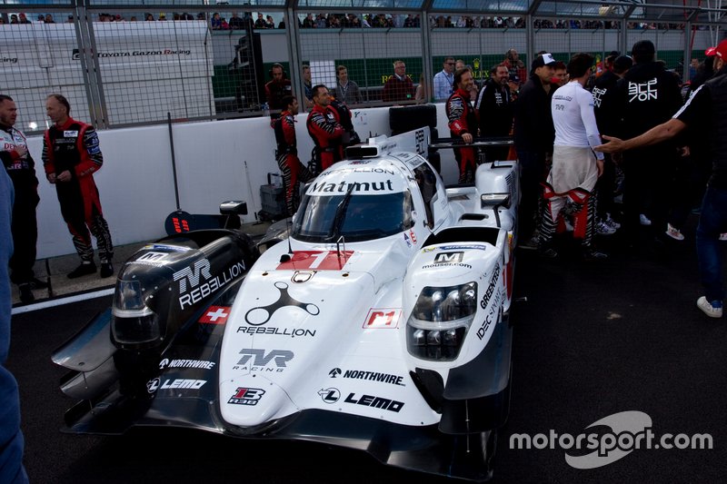 #1 REBELLION RACING Rebellion R13 - Gibson: Bruno Senna, Gustavo Menezes, Norman Nato