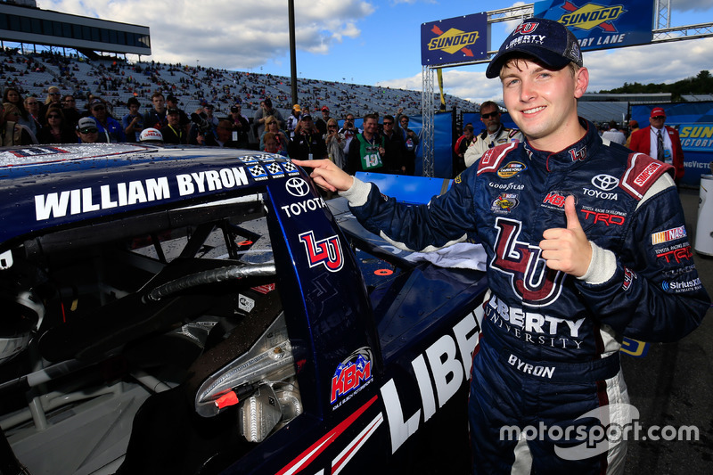 E William Byron ganhou pela sexta vez em 2016 na Truck Series.