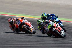 Dani Pedrosa, Repsol Honda Team; Cal Crutchlow, Team LCR, Honda