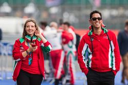 （L to R）Vicky Lloyd, Teddy Yip Jr,,Prema Powerteam