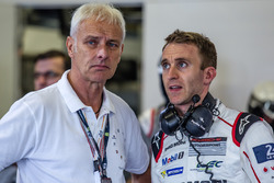 Matthias Mテシller, Chairman board Volkswagen AG, dan #1 Porsche Team Porsche 919 Hybrid: Timo Bernhar