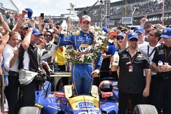 Winnaar Alexander Rossi, Herta - Andretti Autosport Honda