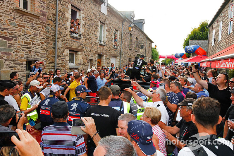 Timmy Hansen, Team Peugeot Hansen, Sébastien Loeb, Team Peugeot Hansen