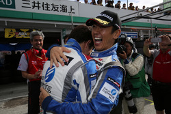 柳田真孝と佐々木大樹(#24 フォーラムエンジニアリング ADVAN GT-R)