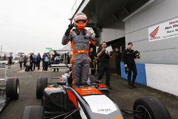 Race winner Matheus Leist, Double R Racing