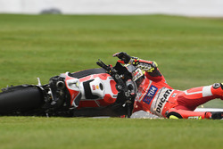 Andrea Iannone, Ducati Team crash