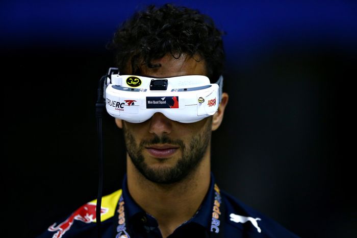 Daniel Ricciardo, Red Bull Racing carrera de drone