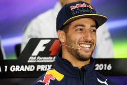 Daniel Ricciardo, Red Bull Racing in the FIA Press Conference
