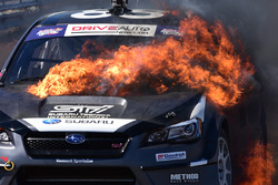 Toshihiro Arai, Subaru on fire