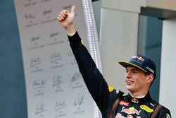 Segundo lugar Max Verstappen, Red Bull Racing