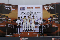 Podium: winner Danial Nielsen Frost, second place Jordan Love, third place Presley Martono