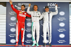 Polesitter: Nico Rosberg, Mercedes AMG F1 Team, second place Sebastian Vettel, Ferrari, third place
