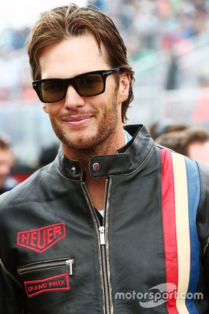 Tom Brady, New England Patriots Quarterback on the grid