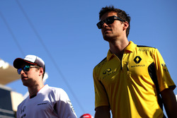 Jolyon Palmer, Renault Sport F1 Team en Stoffel Vandoorne, McLaren