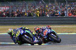 Valentino Rossi, Yamaha Factory Racing; Maverick Viñales, Yamaha Factory Racing