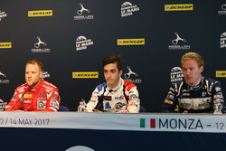 Press Conference: #55 Spirit of Race, Ferrari F488 GTE: Matt Griffin, #39 GRAFF, Oreca 07 - Gibson: Enzo Guibbert, #3 United Autosports, Ligier JS P3 - Nissan:Wayne Boyd