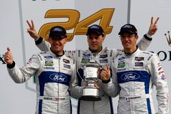 Podium GTLM: #66 Ford Performance Chip Ganassi Racing Ford GT: Joey Hand, Dirk Müller, Sébastien Bourdais