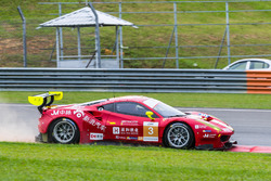 #3 DH Racing Ferrari 488 GT3: Rino Mastronardi, Alex Riberas, Olivier Beretta