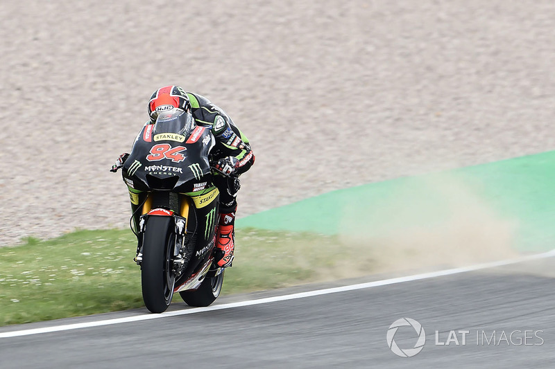 Jonas Folger, Monster Yamaha Tech 3, correr por el barro